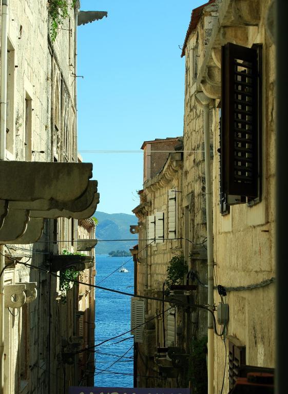 Marco Polo Apartments Korcula Town Exterior foto